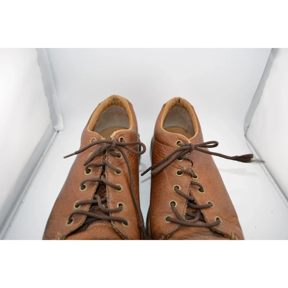 Dr Martens Healy Mens Brown Leather Lace Up‎ Shoes Size 9 USM/10 USL